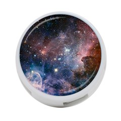 Carina Nebula Ngc 3372 The Grand Nebula Pink Purple And Blue With Shiny Stars Astronomy 4-port Usb Hub (one Side) by genx