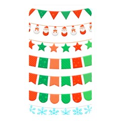 Christmas Bunting Banners Tassel Memory Card Reader (rectangular) by Wegoenart