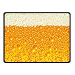 Bubble Beer Fleece Blanket (Small) 50 x40  Blanket Front