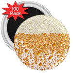 Beer Head Foam Cool 3  Magnets (100 pack) Front