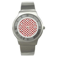 Colorful Shiny Eat Edible Food Stainless Steel Watch by Wegoenart