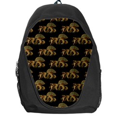 Dragon Motif Print Pattern Backpack Bag by dflcprintsclothing