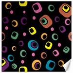 Abstract Background Retro 60s 70s Canvas 16  x 16  15.2 x15.41  Canvas - 1