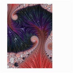 Fractal Art Artwork Design Large Garden Flag (two Sides) by Pakrebo