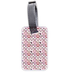 Graphic Seamless Pattern Pig Luggage Tags (two Sides) by Pakrebo