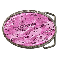 Pink Camouflage Army Military Girl Belt Buckles by snek