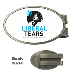 Liberal Tears Funny Screeching Democrat Screaming Money Clips (oval)  by snek