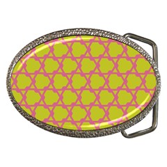 Pattern Background Structure Pink Belt Buckles by Pakrebo