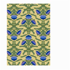 Pattern Thistle Structure Texture Large Garden Flag (two Sides) by Pakrebo