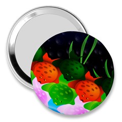 Pattern Fishes Escher 3  Handbag Mirrors by Mariart