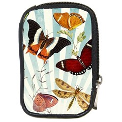 My Butterfly Collection Compact Camera Leather Case by WensdaiAmbrose