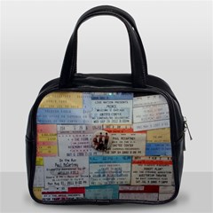 Concert Memorabilia  Classic Handbag (two Sides) by StarvingArtisan