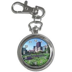 Lurie Garden Salvia River Key Chain Watches by Riverwoman