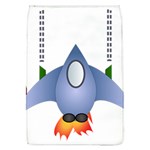 Spaceship Rocket Space Game Cosmos Removable Flap Cover (L) Front