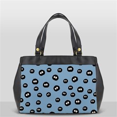 Totoro - Soot Sprites Pattern Oversize Office Handbag by Valentinaart