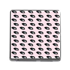 Eyes Pink Memory Card Reader (square 5 Slot) by snowwhitegirl