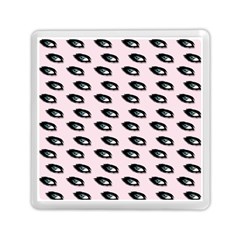 Eyes Pink Memory Card Reader (square) by snowwhitegirl