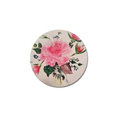 Margaret s Rose Golf Ball Marker by Riverwoman