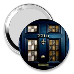 Tardis Sherlock Holmes 221b 3  Handbag Mirrors by Sudhe