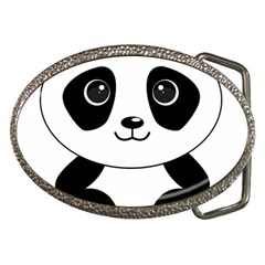 Bear Panda Bear Panda Animals Belt Buckles by Sudhe