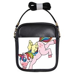 Unicorn Arociris Raimbow Magic Girls Sling Bag by Sudhe