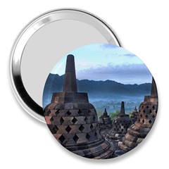 Borobudur Temple  Morning Serenade 3  Handbag Mirrors by Sudhe