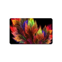 Abstract Digital Art Fractal Magnet (name Card) by Sudhe