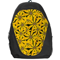 Texture Flowers Nature Background Backpack Bag by Sudhe