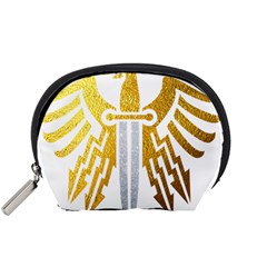 Knife Revenge Emblem Bird Eagle Accessory Pouch (small) by Sudhe