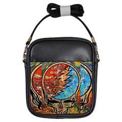 Grateful Dead Rock Band Girls Sling Bag by Sudhe