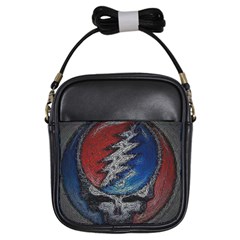 Grateful Dead Logo Girls Sling Bag by Sudhe