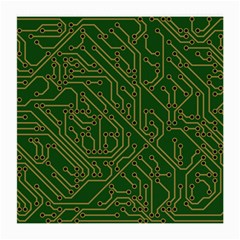 Circuit Board Electronics Draft Medium Glasses Cloth (2-side) by Pakrebo