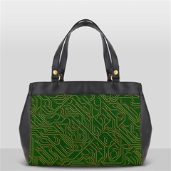 Circuit Board Electronics Draft Oversize Office Handbag by Pakrebo