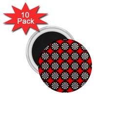 Darts Dart Board Board Target Game 1 75  Magnets (10 Pack)  by Pakrebo