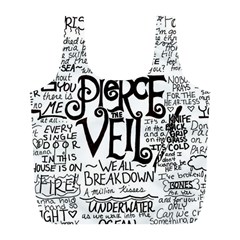 Pierce The Veil Music Band Group Fabric Art Cloth Poster Full Print Recycle Bag (l) by Sudhe