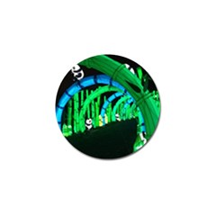 Dragon Lights Panda Golf Ball Marker by Riverwoman