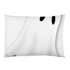 Ghost Boo Halloween Spooky Haunted Pillow Case (two Sides) by Sudhe