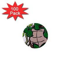 Amphibian Animal Cartoon Reptile 1  Mini Buttons (100 Pack)  by Sudhe