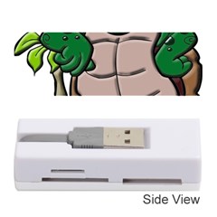 Amphibian Animal Cartoon Reptile Memory Card Reader (stick) by Sudhe