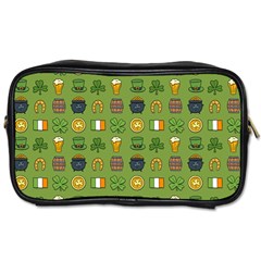 St Patricks Day Pattern Toiletries Bag (one Side) by Valentinaart