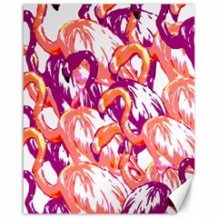 Flamingos Canvas 16  X 20  by StarvingArtisan