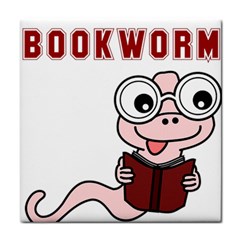 Literal Bookworm Face Towel by emeraldwolfpress