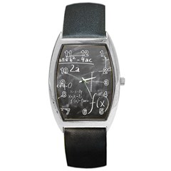 Mathematics Barrel Style Metal Watch by snowwhitegirl