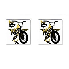 Bmx Cufflinks (square) by Melcu