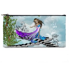 Cute Fairy Dancing On A Piano Pencil Cases by FantasyWorld7