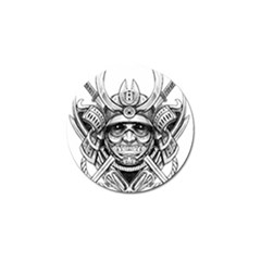 Drawing Samurai Tattoo Sketch Japanese Samurai Golf Ball Marker by Sudhe