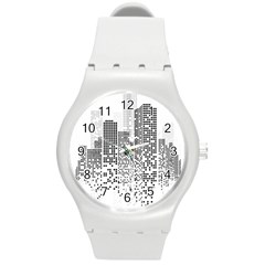 Division A Collection Of Science Fiction Fairytale Round Plastic Sport Watch (m) by Sudhe