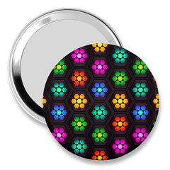 Pattern Background Colorful Design 3  Handbag Mirrors