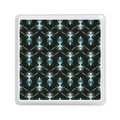 Seamless Pattern Background Black Memory Card Reader (square) by HermanTelo