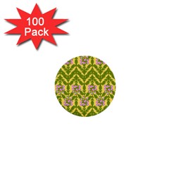 Texture Nature Erica 1  Mini Buttons (100 Pack)  by HermanTelo